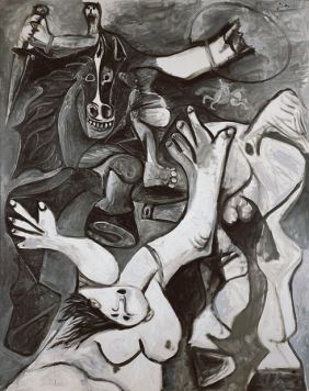 Picasso the-rape-of-the-sabine